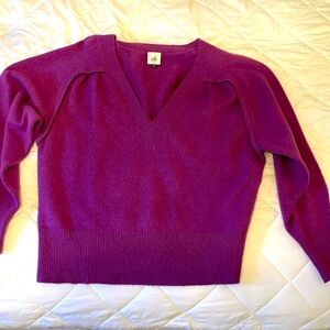 Cabi purple sweater size S